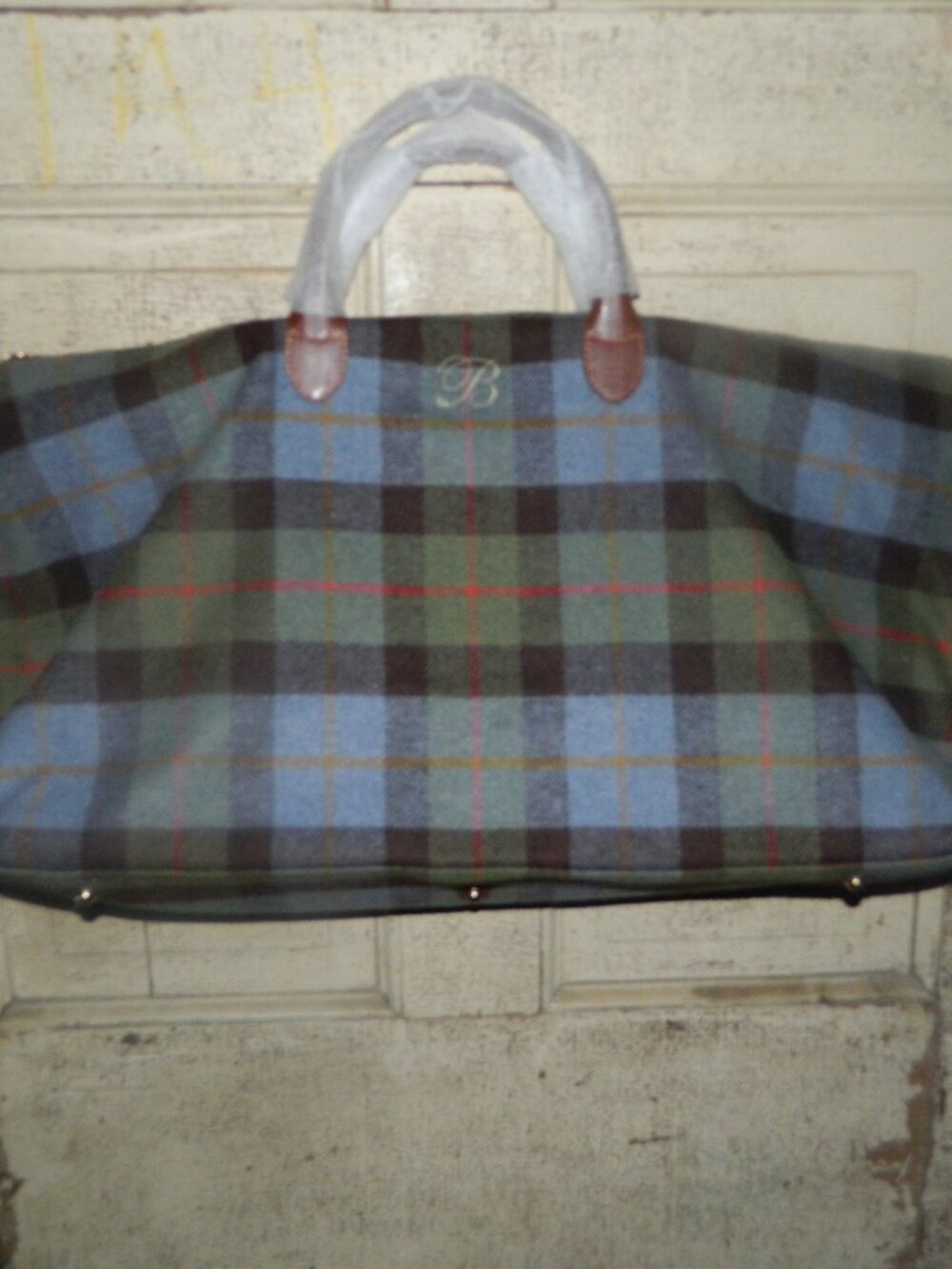 Mark & Graham Sutton Plaid Weekender "B" Mono